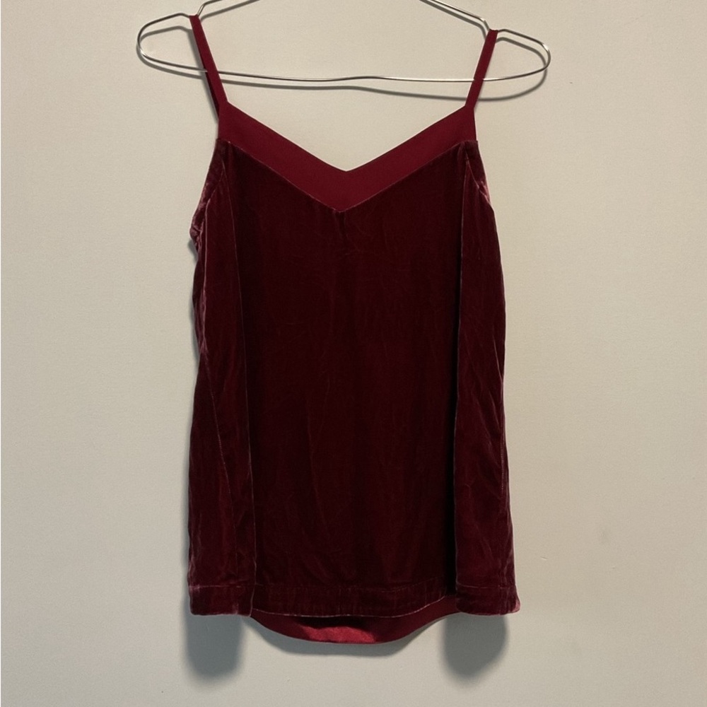 Sundance Jessica Red Velvet Tank Top in XS